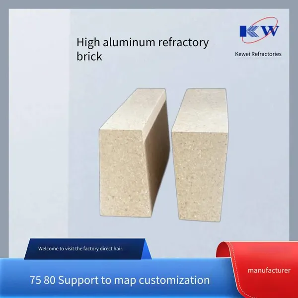 Refractory High-alumina Bricks 75 80 T38, Ax-shaped and Knife-shaped Bricks for Kiln Masonry, Customized Refractory Brick Manufacturer