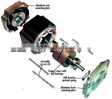 Electric Motor Two Phase Stepping Motor photo-6
