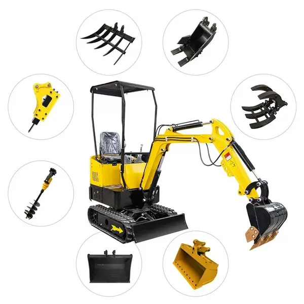 Mini Excavator 0.8T CE ISO Certified Low Noise Design for Residential Areas photo-4