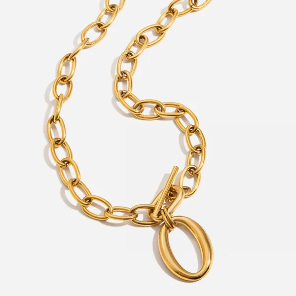 Custom Stainless Steel Necklace With 0.5 Micron TiN Layer - Low MOQ Available photo-4
