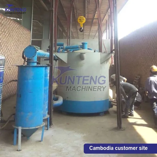 Hoisting Sawdust Firewood Stick Carbonization Furnace Charcoal Powder Making Machine photo-3