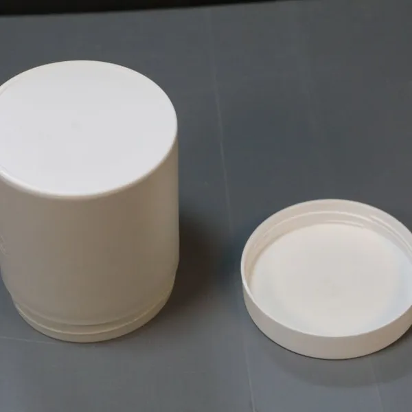 Präzisionsspritzgussform für OEM-Kunststoff-Weitmundglas mit Schraubverschluss, Changzhou Factory, Formschutzsystem
