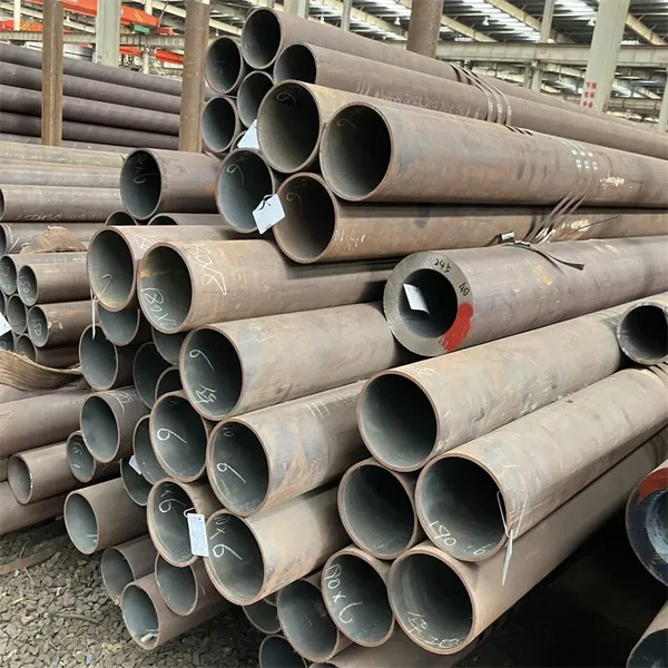 High Quality Carbon Steel Round Pipe ASTM A36 S235JR ERW Welded Steel Tube Large Stock Factory Supply photo-4