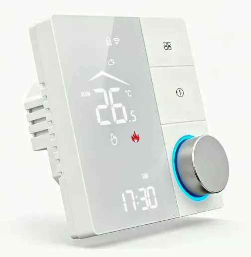 Doodle Smart WIFI Floor Heating Thermostat / Graphene High-Power 4000W Thermostat / Wall-Mounted Boiler Thermostat（Wechat:13510231336）