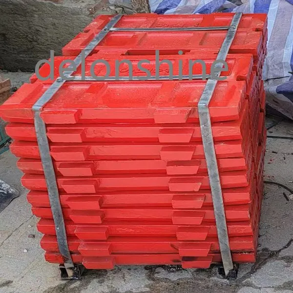 High Manganese Steel Jaw Crusher Liners