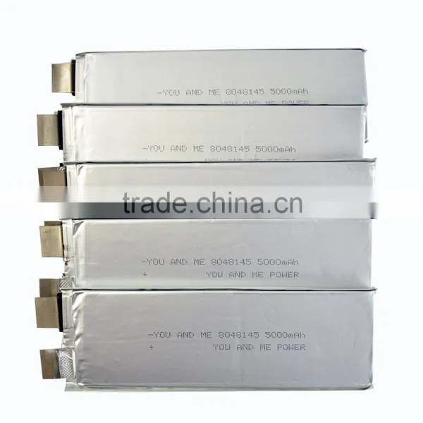 High Capacity Rechargeable Lipo Batteries 5000mah 3.7V Quality Choice photo-3