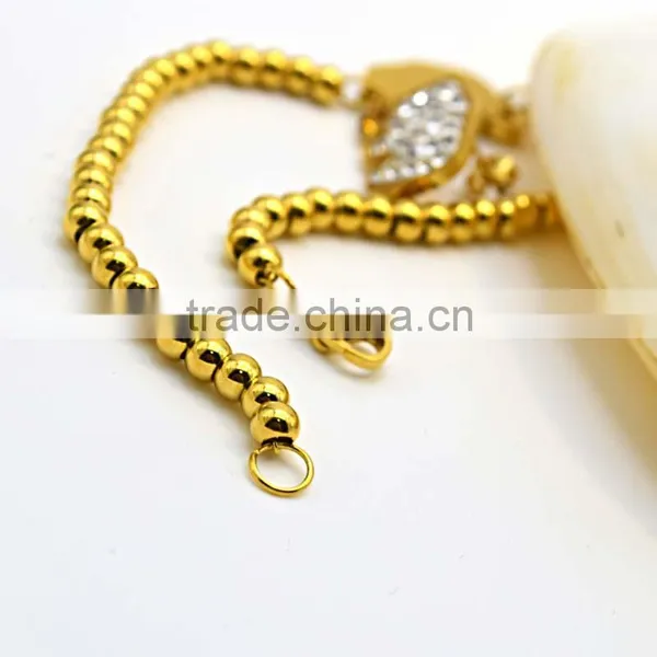 Wedding Favors Gifts Diamond Earrings Jewelry African Fashion Beads Bracelet Sets photo-6