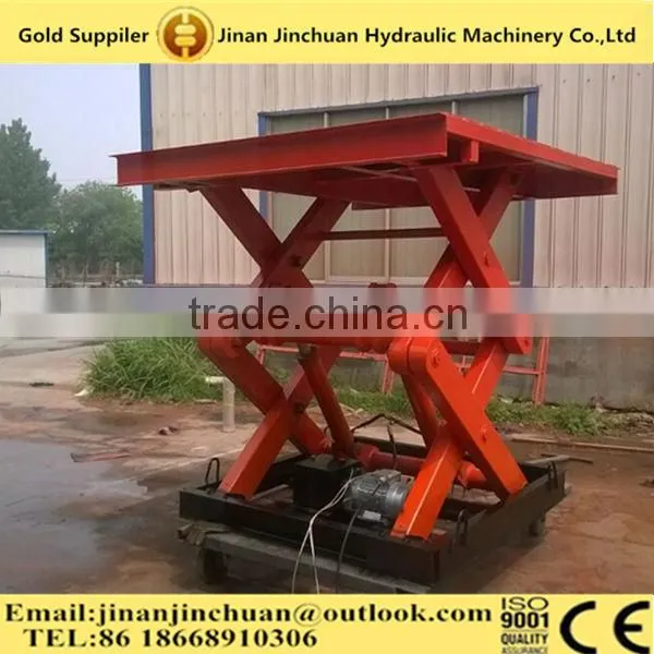Customized Promotional Scissor Car Lift,stationary Hydraulic Scissor Lift Table photo-5