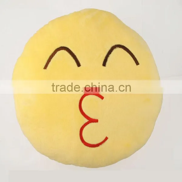 New Design Plush Stuffed Emoji Cubble Pillows for Kids photo-3