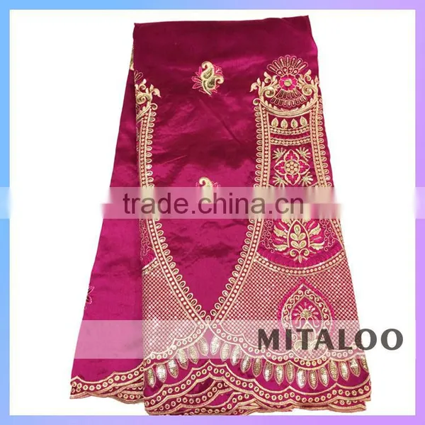 Mitaloo High Quality African George Lace Fabric China Factory For Dresses MGP0033 photo-3