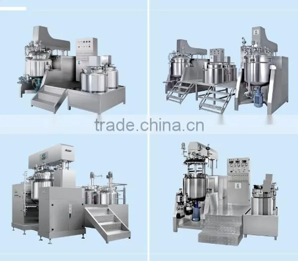 High Shearing Vacuum Emulsifying Mixer for Cosmetics photo-2