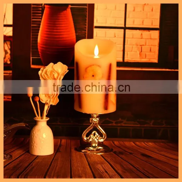Heavy Drip LED Pillar Flameless Candle Wax, Birthday Soy Candle Wax/ photo-5