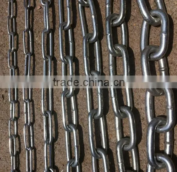 Rough With Close Joint Without Plating and Polish Self Color Link Chain for Animals photo-4