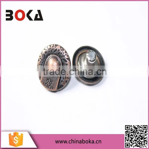 2015 Hotsell Cheaper Price Metal Buttons Decorative Metal Jeans Buttons on Factory Direct Selling photo-2