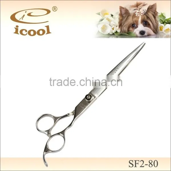SF2-80 SUS440C Pet Scissors For Professional Pet Grooming Dog Scissors
