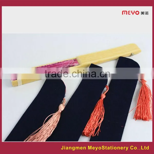 2015 Unique Gift Decorative 100% Hand Made Chinese Bamboo Hand Held Fan photo-2