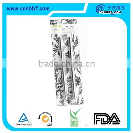 Eco-frindly Cleaning Stainless Steel Drinking Straw