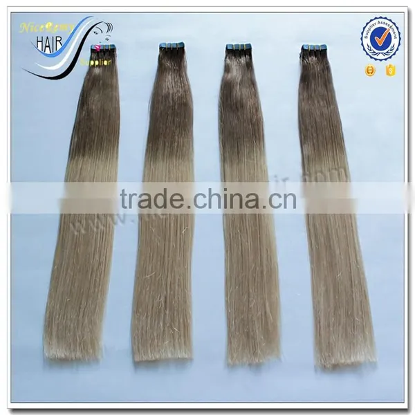 Ombre Tape in Hair Extensions Cheap Super Hair Tape Supplier's Choice photo-2