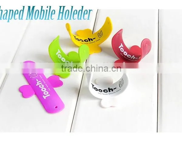 Silicone Mobile Phone Holder/silicone Card Holder Adhesive Stand/funny Cell Phone Holder Quality Choice Most Popular photo-3