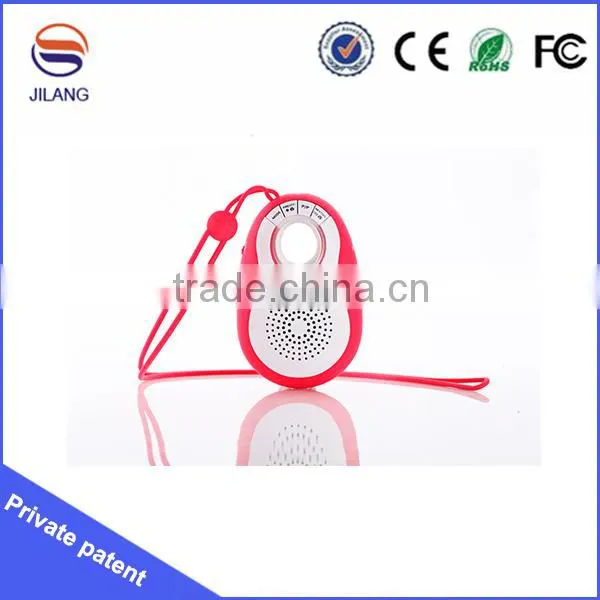 Mini portable bluetooth speaker with bluetooth remote shutter