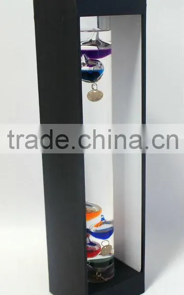 Beautiful and Neat MDF Frame Galileo Thermometer photo-2