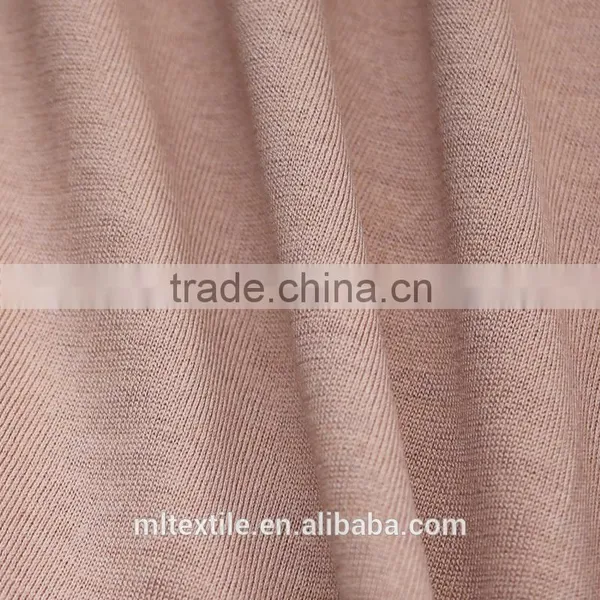Silk Cotton Knitted Shirt Fabric Textile photo-3