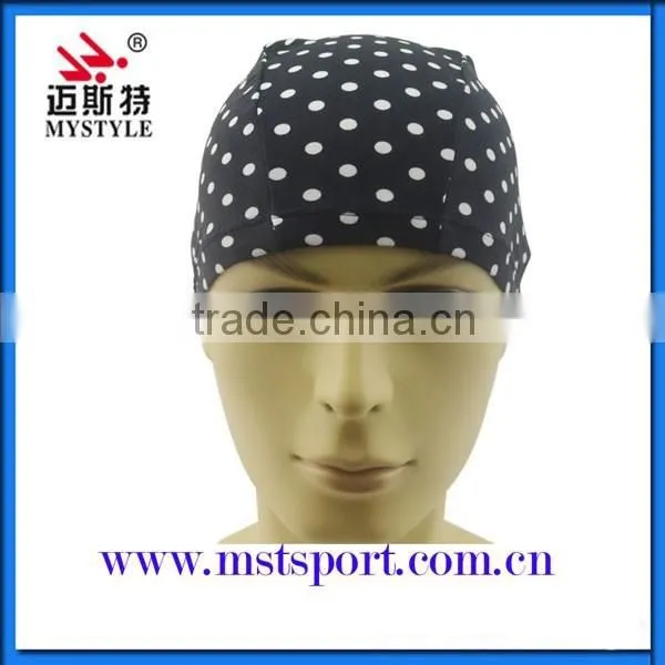 Women Beautiful Funny Lycra Swimming Cap photo-2