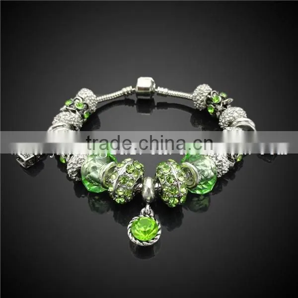 Hot Sale Crystal Leather Bracelet for Women