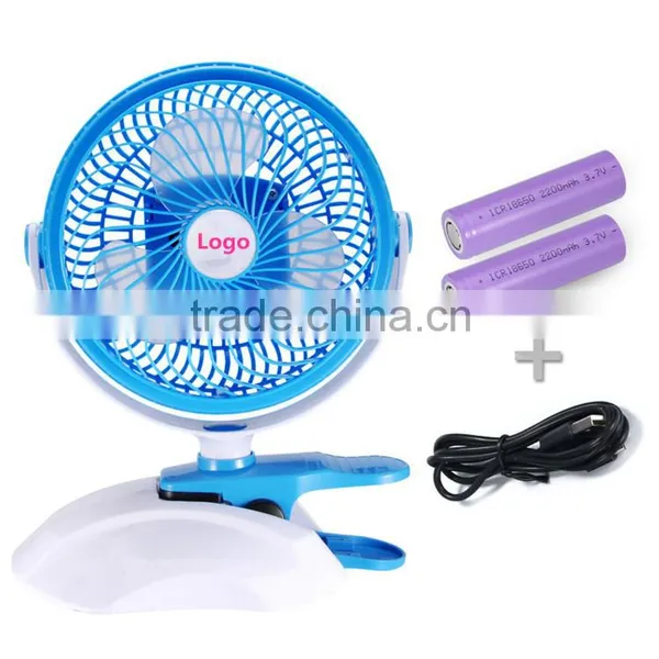 Unique New Design Clip Mini Fan Portable Fan With USB Rechargeable photo-5