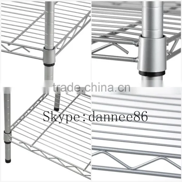 Wire Shelving Metal Wire Shelving photo-2