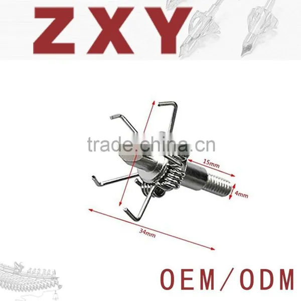 100gr Judo Arrow Points Stainless Steel Broadhead for Small Animal Game photo-2