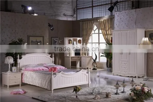 Sample Design Bedroom Set /child Lovely Bedroom Set With Study Table H201