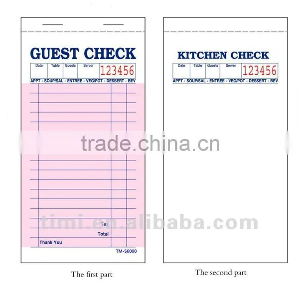 Guest Check