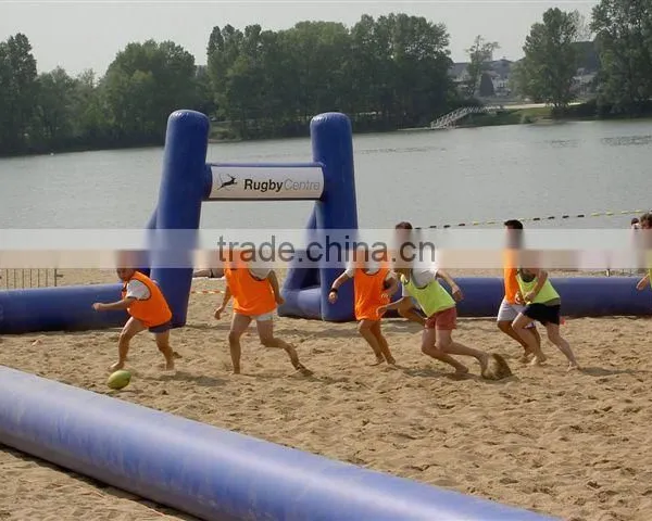 Commercial Grade Customize Size n Color Inflatable Rugby Field for Sale photo-2