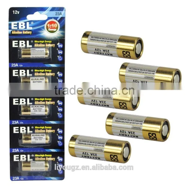 Wholesale New-5-pieces-12V-23A-A23-23GA-GP23A-L1028-V23-23AE-MN21-Alkaline-Button-battery photo-3