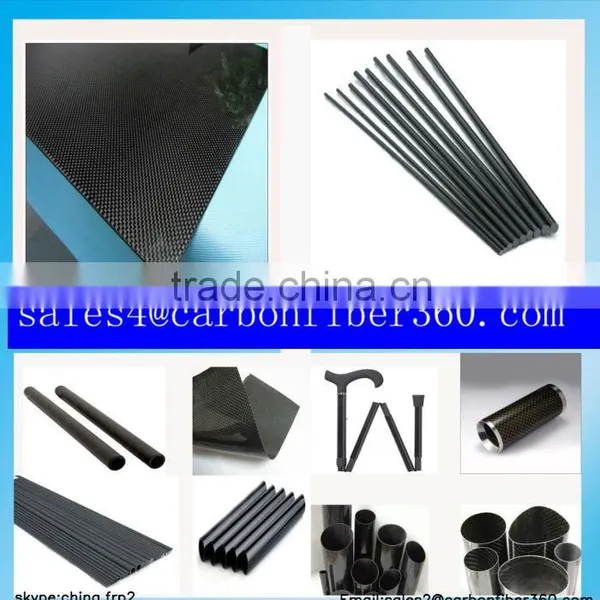 12.8mm Carbon Fiber Tubes, 50% Carbon Fibre Pultrution Pole for Sailing photo-5