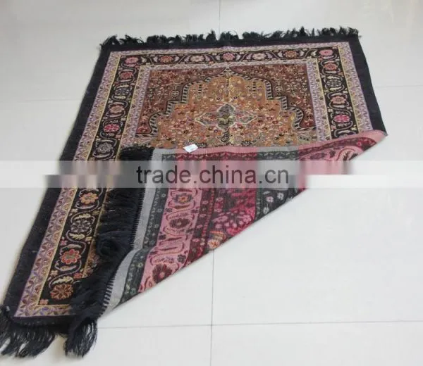 High Quality Prayer Carpet Rugs BT-227 Polyester Muslim Carpet photo-4