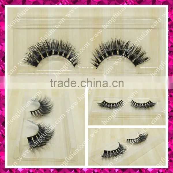 Eyelash Packaging; High Quality Private Label 100% Real Individual Mink Eyelashes