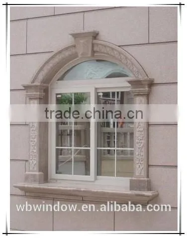 UPVC/PVC Attractive Design Sliding Window With Grill photo-3