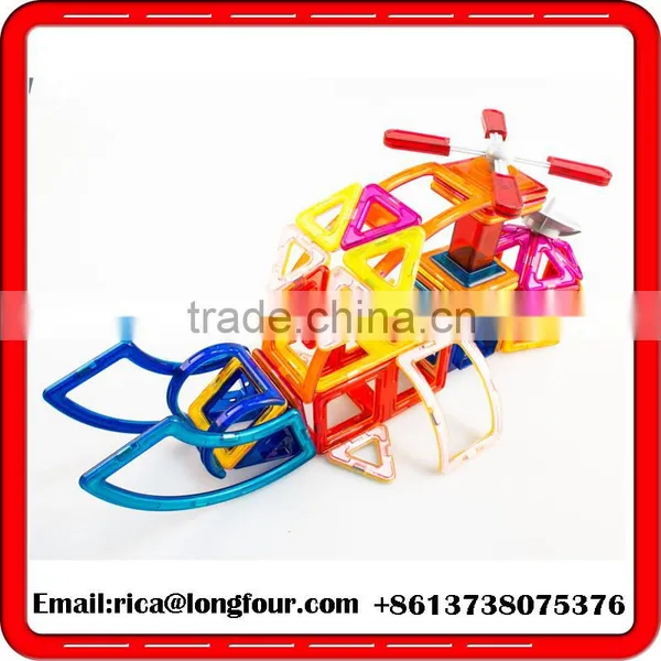 Mag Wisdom 188pcs Magnetic Children Plastic Building Blocks photo-4