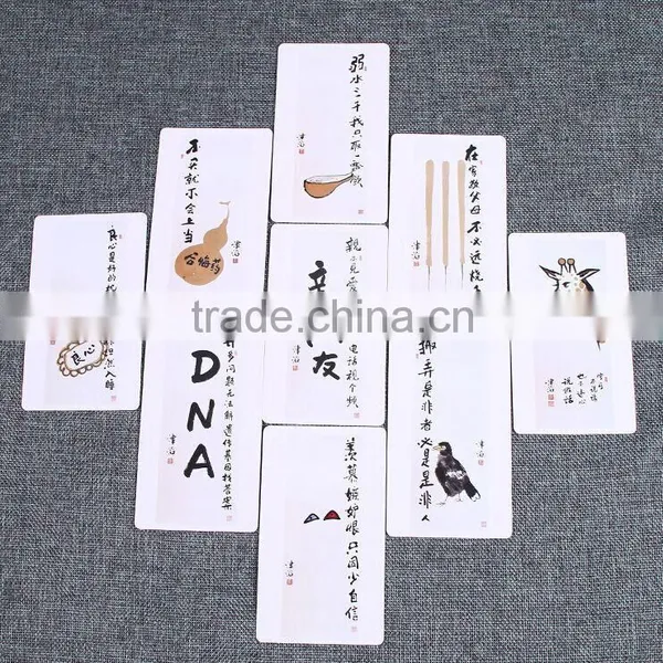 Best Selling for Matte Customized Playing Cards Desktop Game Cards Custom Design Paper Playing Cards --DH20614 photo-2