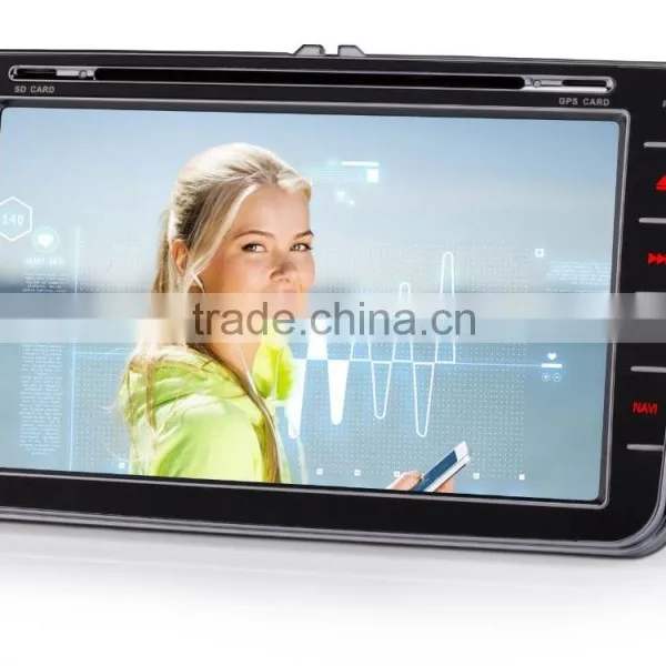 8" HD Car DVD/GPS Mp3 Player Radio Gps MAP For VW PASSAT SEAT Altea Sharan Multivan T5 photo-2