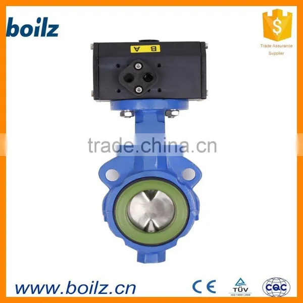 Stainless Steel Sanitary Pneumatic Butterfly Valve Flanged Butterfly Valve Manufacturer photo-2