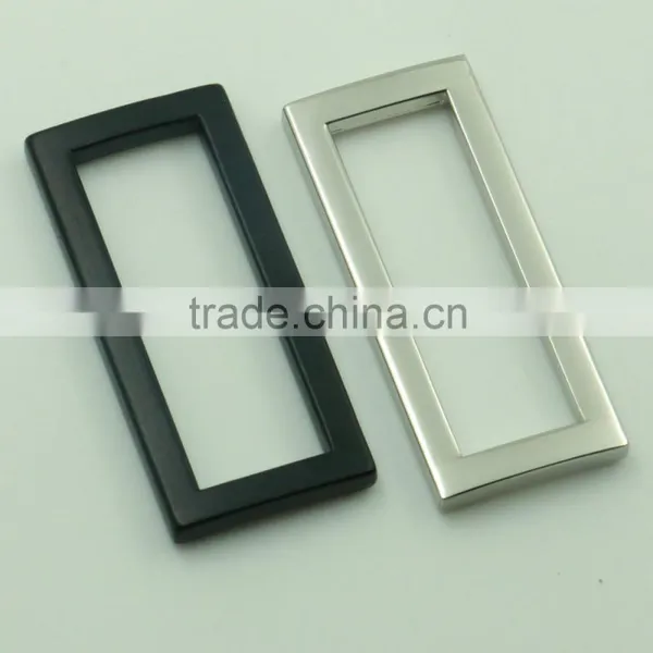Manufacturing Zamak Cheap Metal Rectangle Belt Buckle 38mm for Bags photo-6