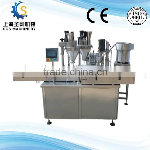 Full Automatic Powder Filling and Capping Machine photo-3
