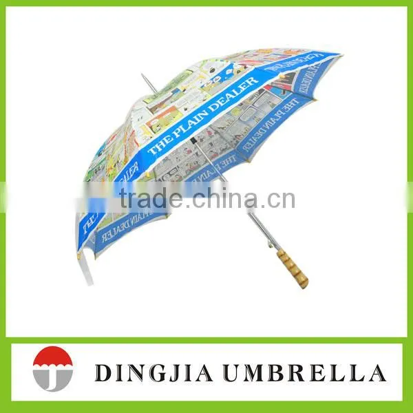 Cheap Custom Umbrella Printing Straight Umbrella photo-3