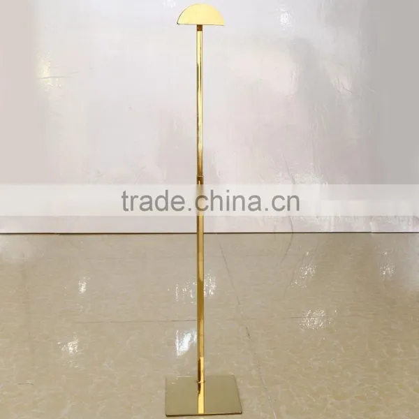 Gold Metal Bag Rack for Display/ Luxury Bag Hanging Stand photo-2