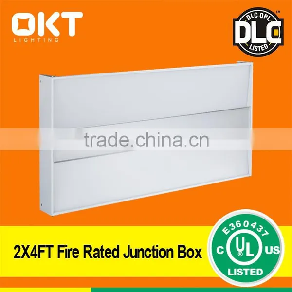High Output 100lm/w 40W Dlc Led 2x4 Tube Troffer Retrofit Kit Dimmable photo-2