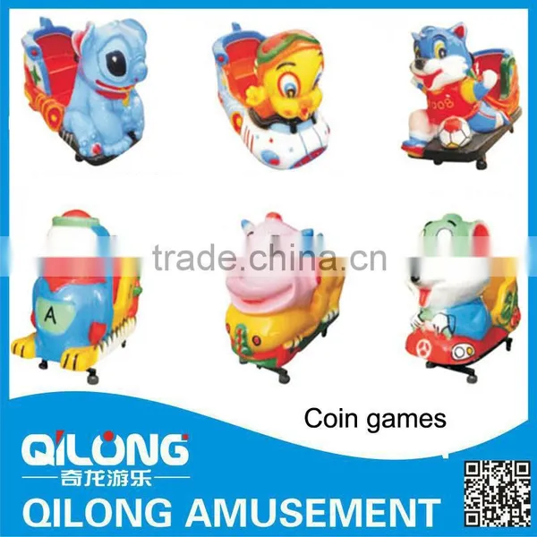 QL19-001A Children Outdoor Swing Coin Machine Rider photo-2