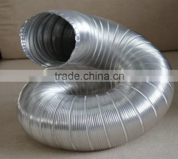 High Quality Aluminum Semi-rigid Flexible Duct for Ventilation photo-2